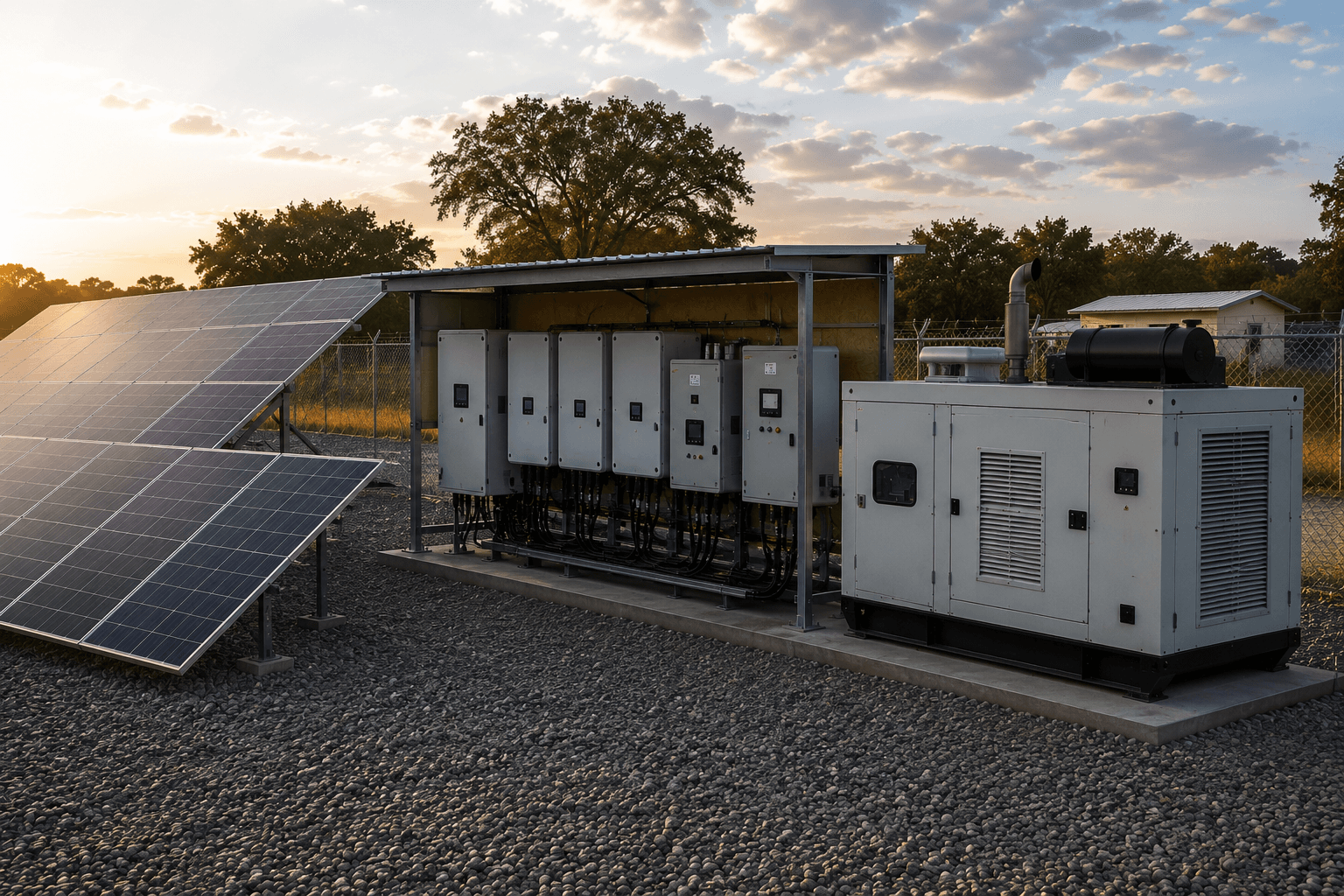 Hybrid PV-Diesel Systems